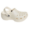  CLASSIC PLATFORM GLITTER CLOG Blanc