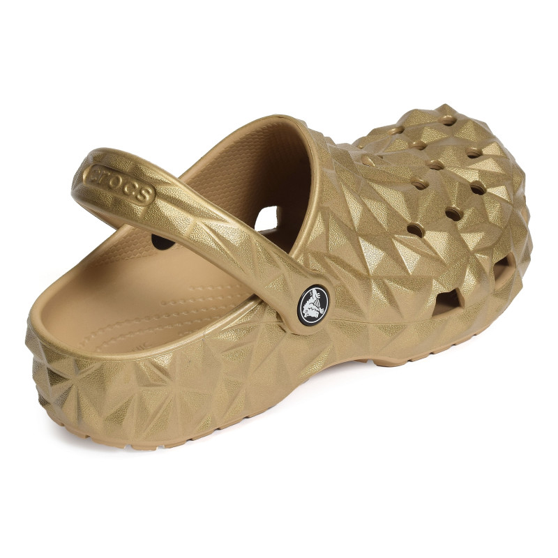 CLASSIC GEOMETRIC CLOG Gold, Sabots Crocs