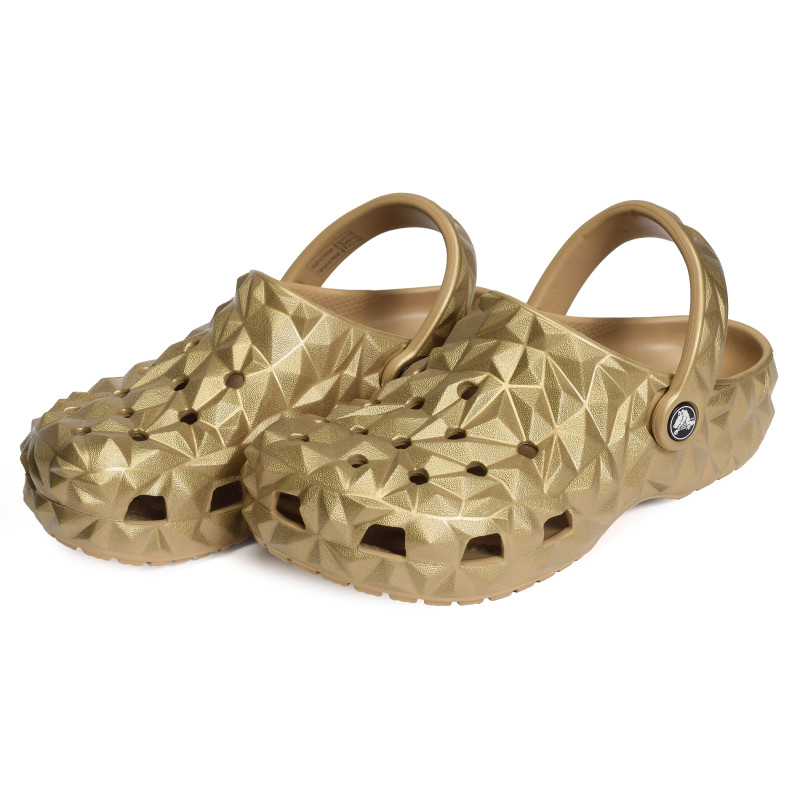 CLASSIC GEOMETRIC CLOG Gold, Sabots Crocs