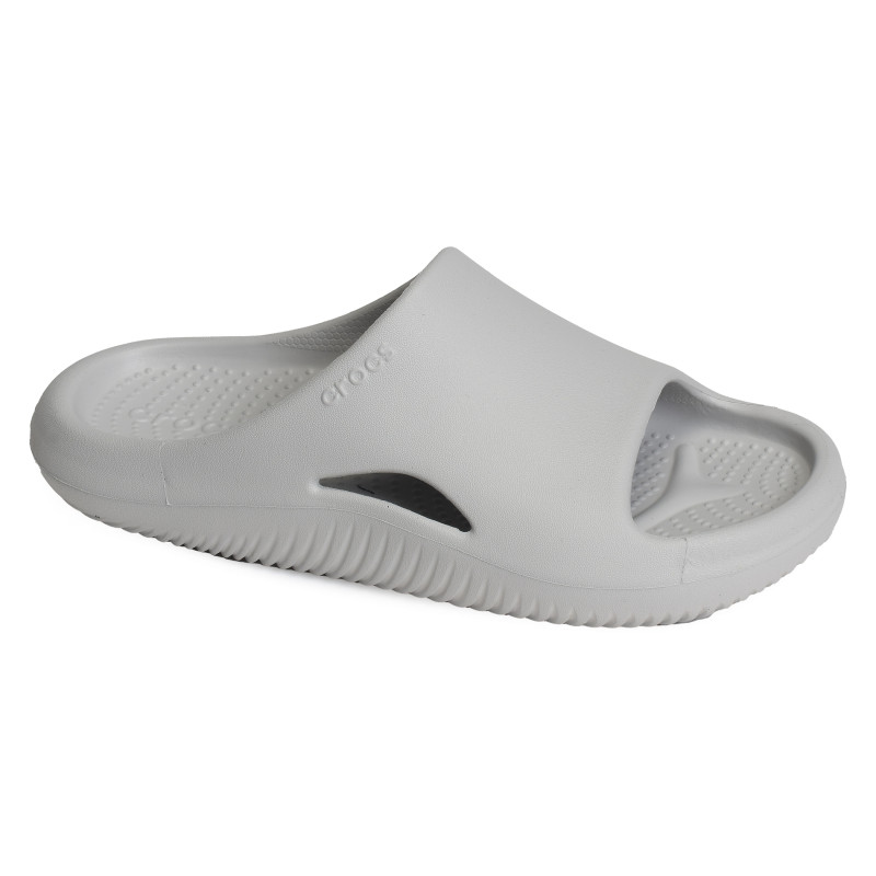 MELLOW RECOVERY SLIDE Gris Clair, Claquettes Crocs