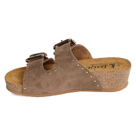 IONA Taupe, Mules K.Daques