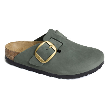 BOSTON BIG BUCKLE Kaki, Sabots Birkenstock