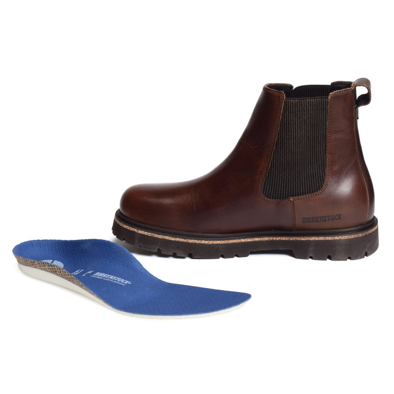 HIGHWOOD SLIP ON Chocolat, Chelsea boots Birkenstock