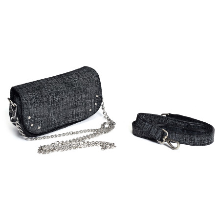 POCHETTE BANDOULIERE ALICE HE899 Jeans, Sacs à bandoulière Charlay Stone