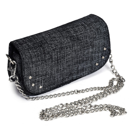 POCHETTE BANDOULIERE ALICE HE899 Jeans, Sacs à bandoulière Charlay Stone