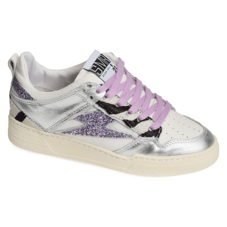 CHITA Blanc Violet, Sneakers basses Semerdjian