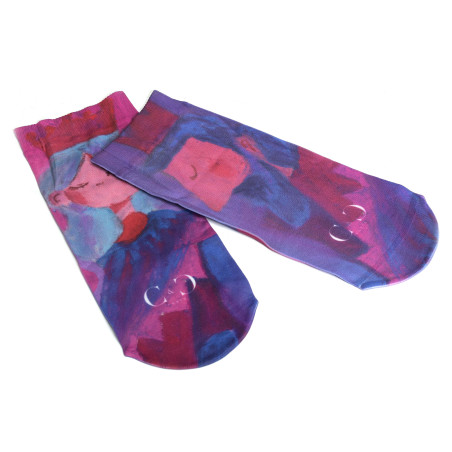 KING OR QUEEN Multicolore, Chaussettes Clovis & Clothilde