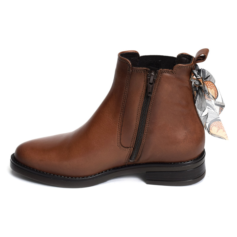 VANDA ZIP Camel, Chelsea boots Goodstep