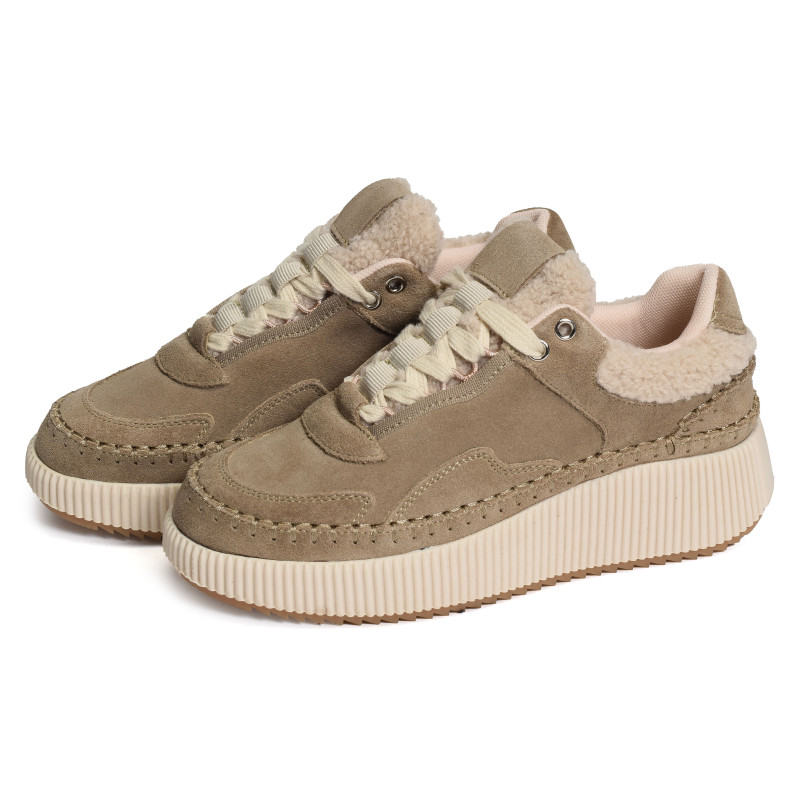 K41813 Taupe, Sneakers basses Kelara