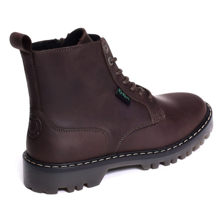 KICK DECKLOCK Marron Foncé, Boots Kickers