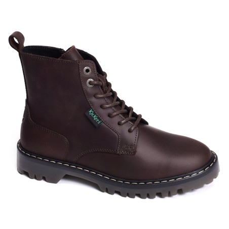 KICK DECKLOCK Marron Foncé, Boots Kickers