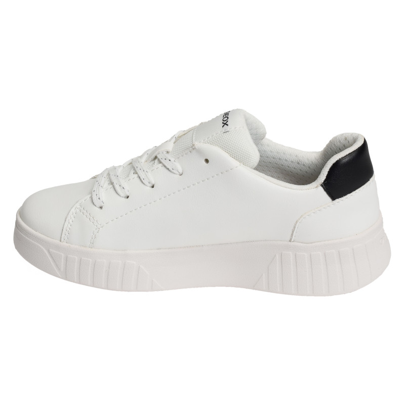 J MIKIROSHI A Blanc Argent, Sneakers basses Geox