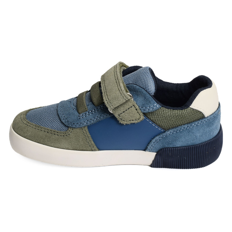 B GISLI BB Bleu Vert, Sneakers basses Geox