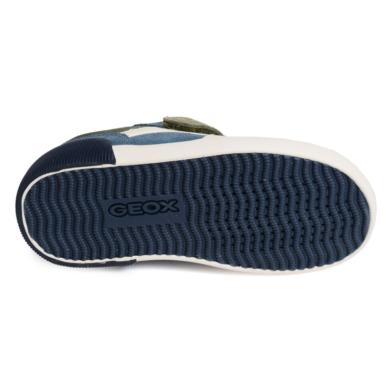 B GISLI BB Bleu Vert, Sneakers basses Geox