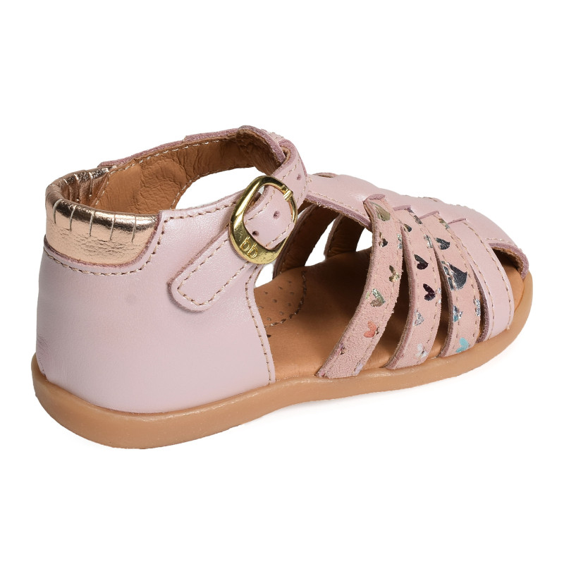 GUPPY Rose Multicolore, Sandales plates & Nu-Pieds Babybotte