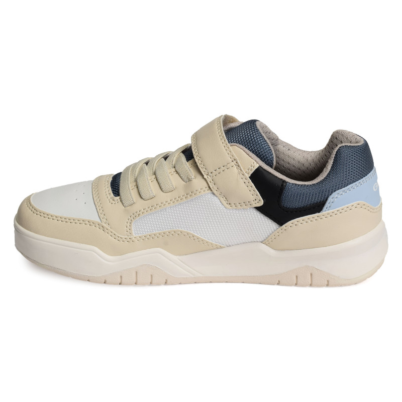 J PERTH BE Beige Blanc, Sneakers basses Geox