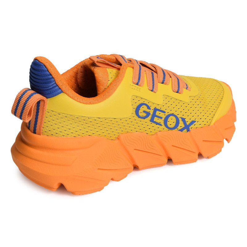 J FLEXYPER FAST A Jaune Orange, Baskets running Geox