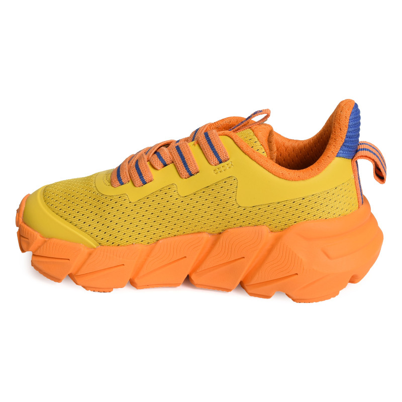 J FLEXYPER FAST A Jaune Orange, Baskets running Geox