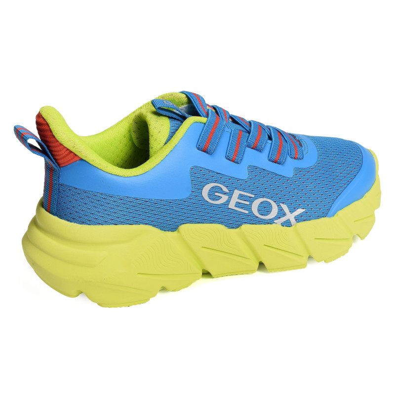 J FLEXYPER FAST A Bleu Vert, Baskets running Geox