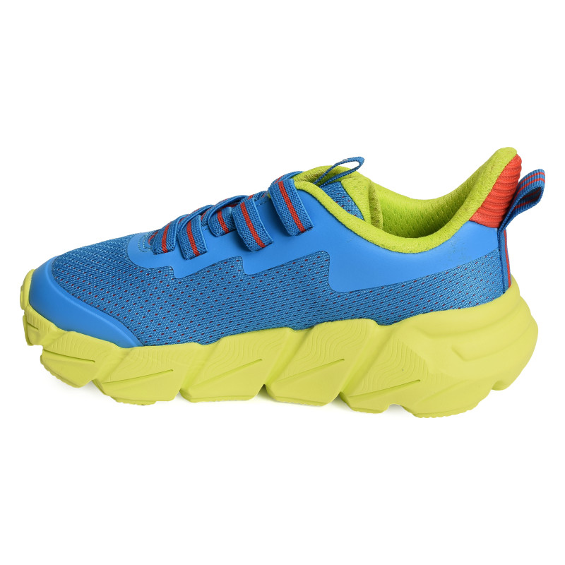 J FLEXYPER FAST A Bleu Vert, Baskets running Geox