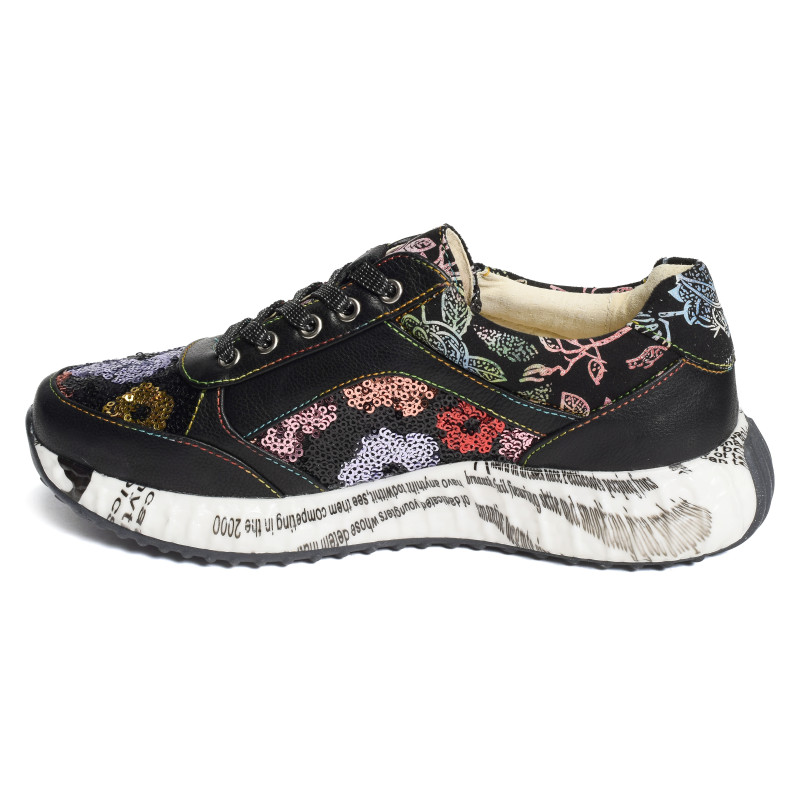 BURTON 1123 Noir, Sneakers basses Laura Vita