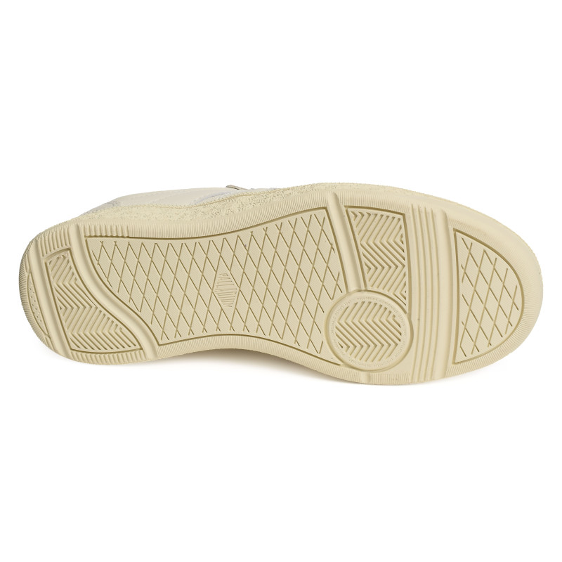 PALLACUP FLAME LTH Blanc, Sneakers basses Palladium