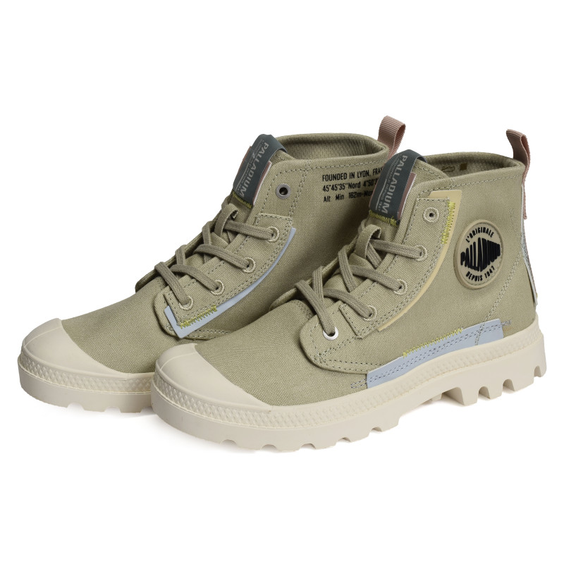 PAMPA UNDERLAYER Vert, Chaussures montantes Palladium