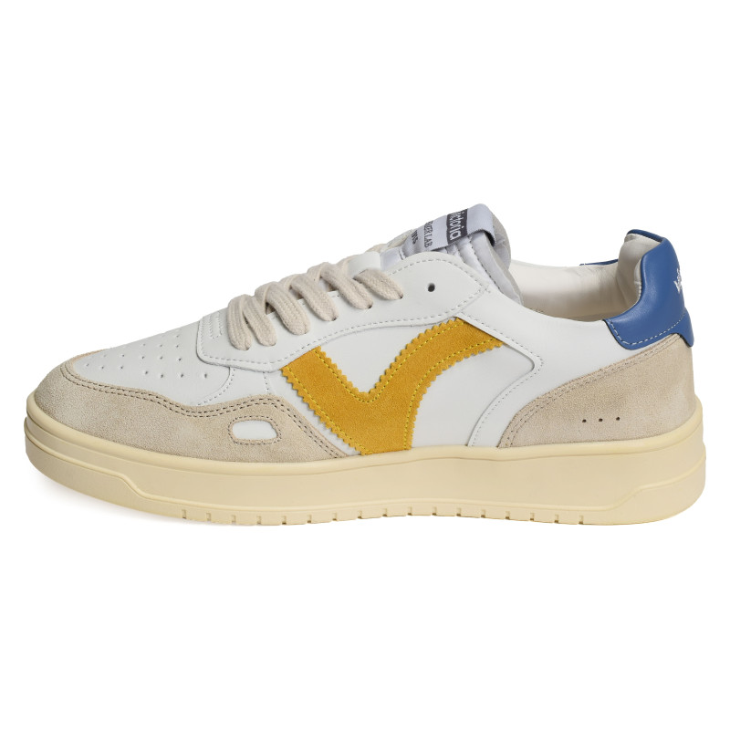 1257101 Blanc Bleu, Sneakers basses Victoria