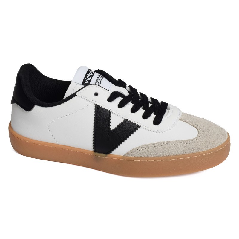 1126208 Blanc Noir, Sneakers basses Victoria