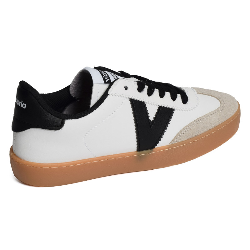 1126208 Blanc Noir, Sneakers basses Victoria