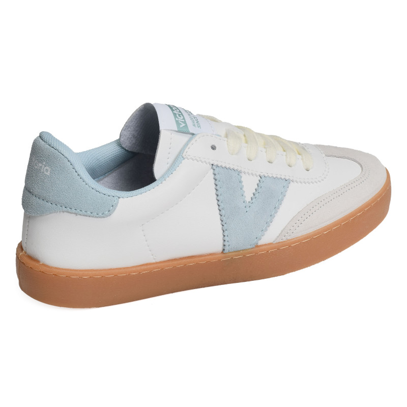 1126206 Blanc Bleu, Sneakers basses Victoria