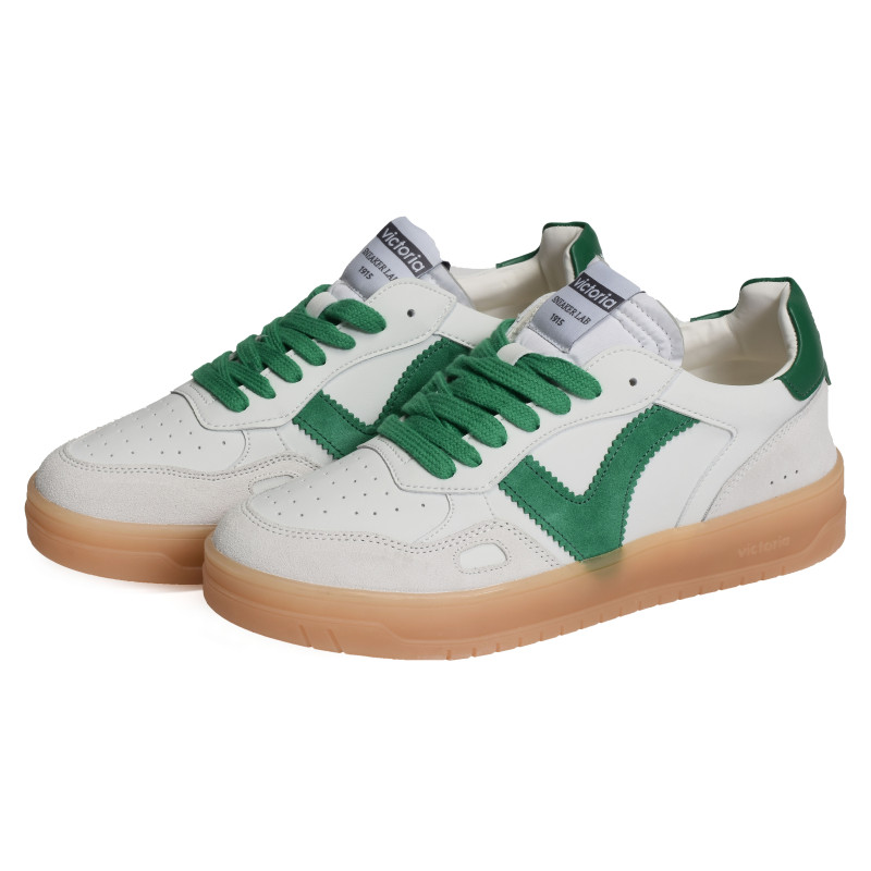 1257129 Vert, Sneakers basses Victoria