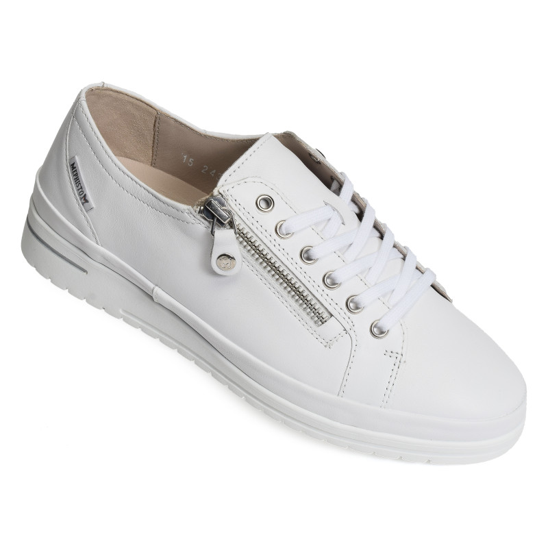 JUNE SOFTY Blanc, Sneakers basses Mephisto