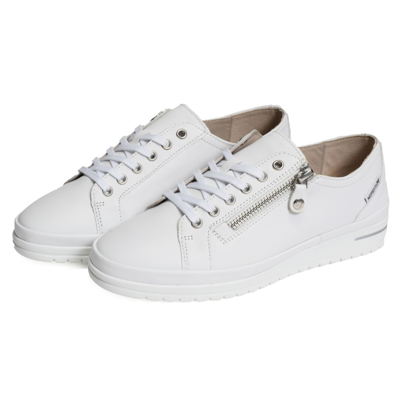 JUNE SOFTY Blanc, Sneakers basses Mephisto