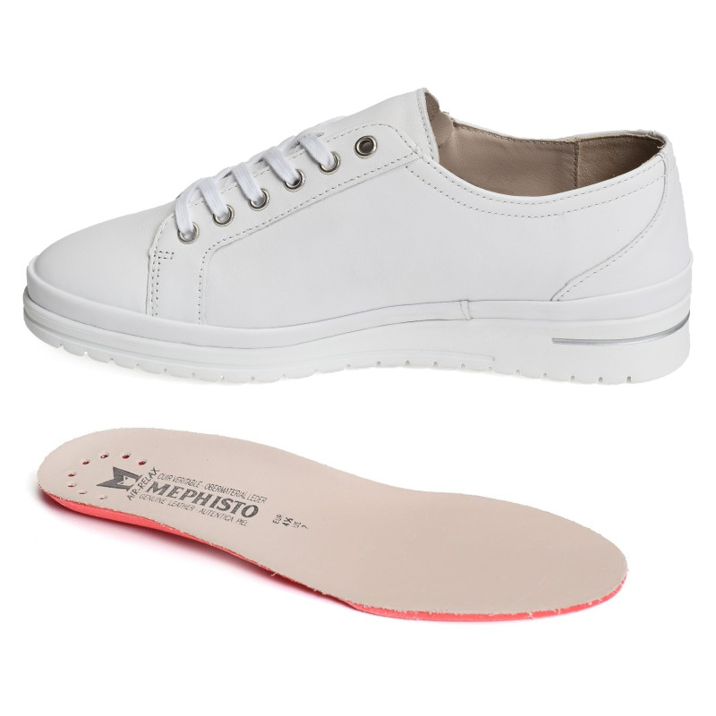 JUNE SOFTY Blanc, Sneakers basses Mephisto