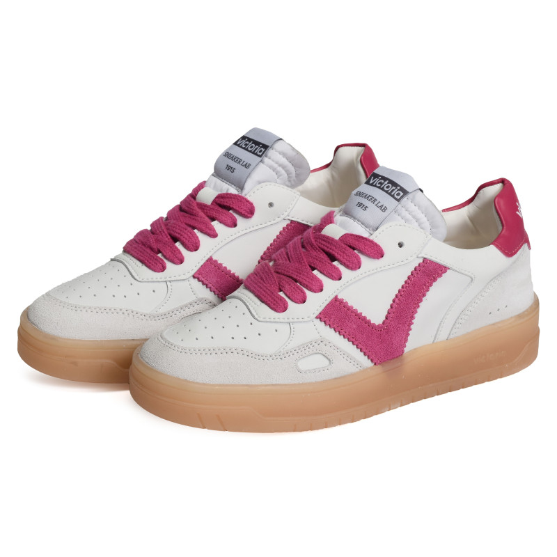 1257129 Fuchsia, Sneakers basses Victoria