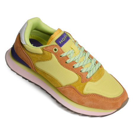 NAIROBI Jaune, Baskets running Hoff