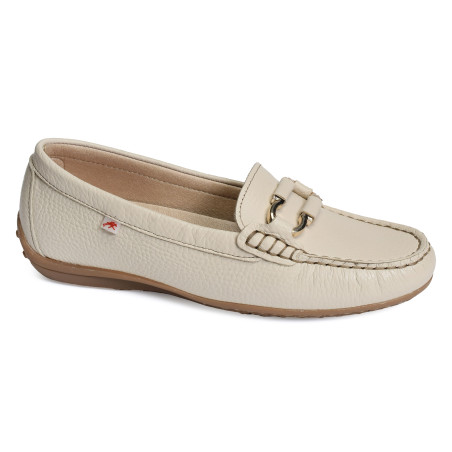 BRUNI F2156 Beige, Mocassins Fluchos