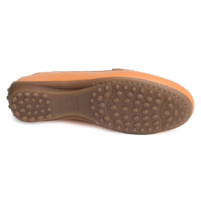 BRUNI F2156 Abricot, Mocassins Fluchos