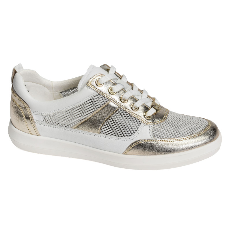 23704 Blanc Or, Sneakers basses Caprice