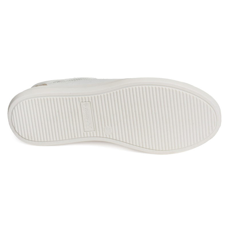 23704 Blanc Or, Sneakers basses Caprice