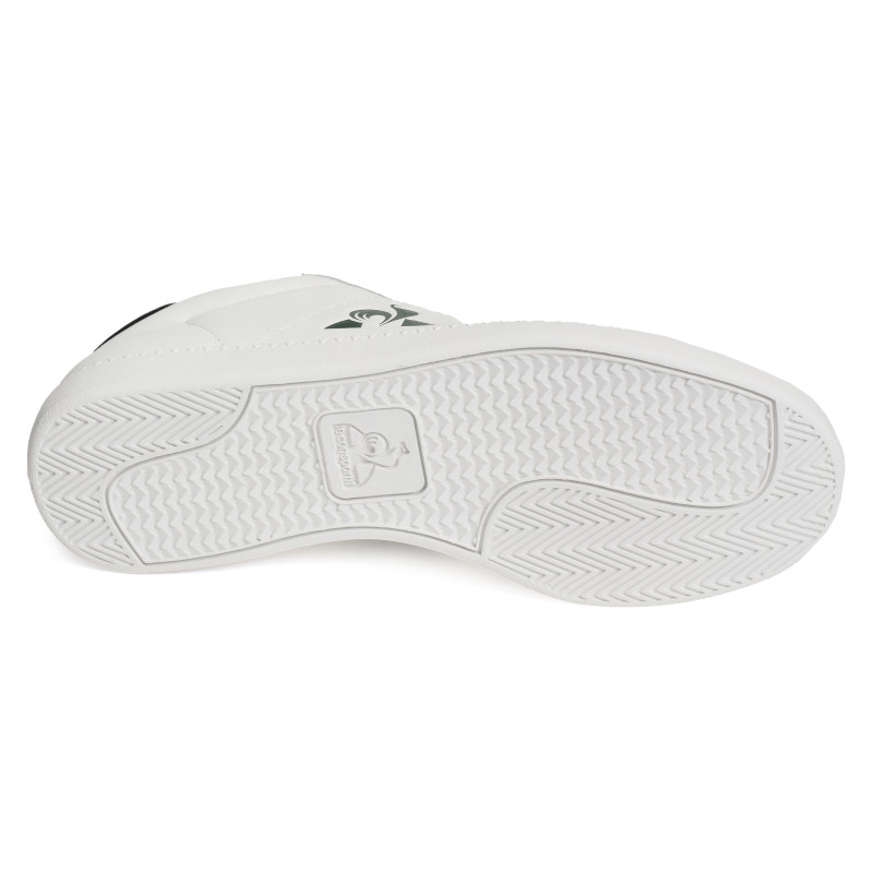 COURTSET Blanc Vert, Sneakers basses Le Coq Sportif