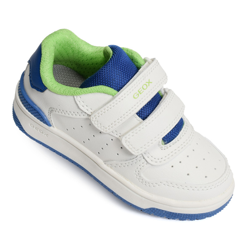 J WASHIBA A Blanc Bleu, Sneakers basses Geox