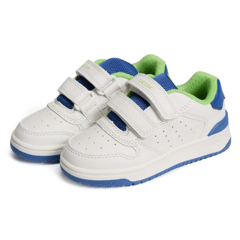 J WASHIBA A Blanc Bleu, Sneakers basses Geox