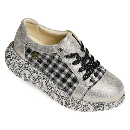 NIKITO 69 Gris Noir, Sneakers basses Laura Vita