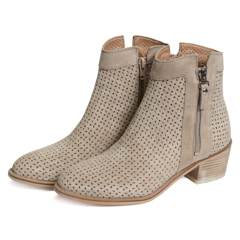 NELLY 5389 Beige, Bottines Alpe