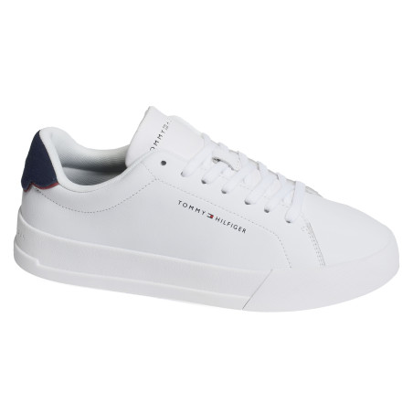 TH COURT LTH 5367 Blanc Marine, Sneakers basses Tommy Hilfiger