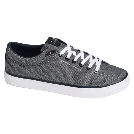 TH HI VULC LOW CORE CHAMBRAY 5389 Marine, Chaussures basses Tommy Hilfiger