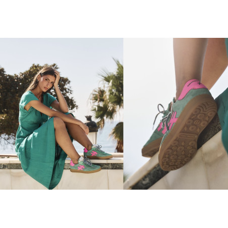 ICONIC 2 A032 Vert Rose, Sneakers basses Another Trend