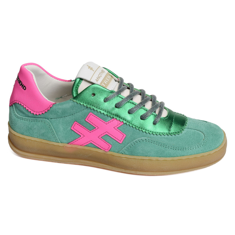 A032 Vert Rose, Sneakers basses Another Trend